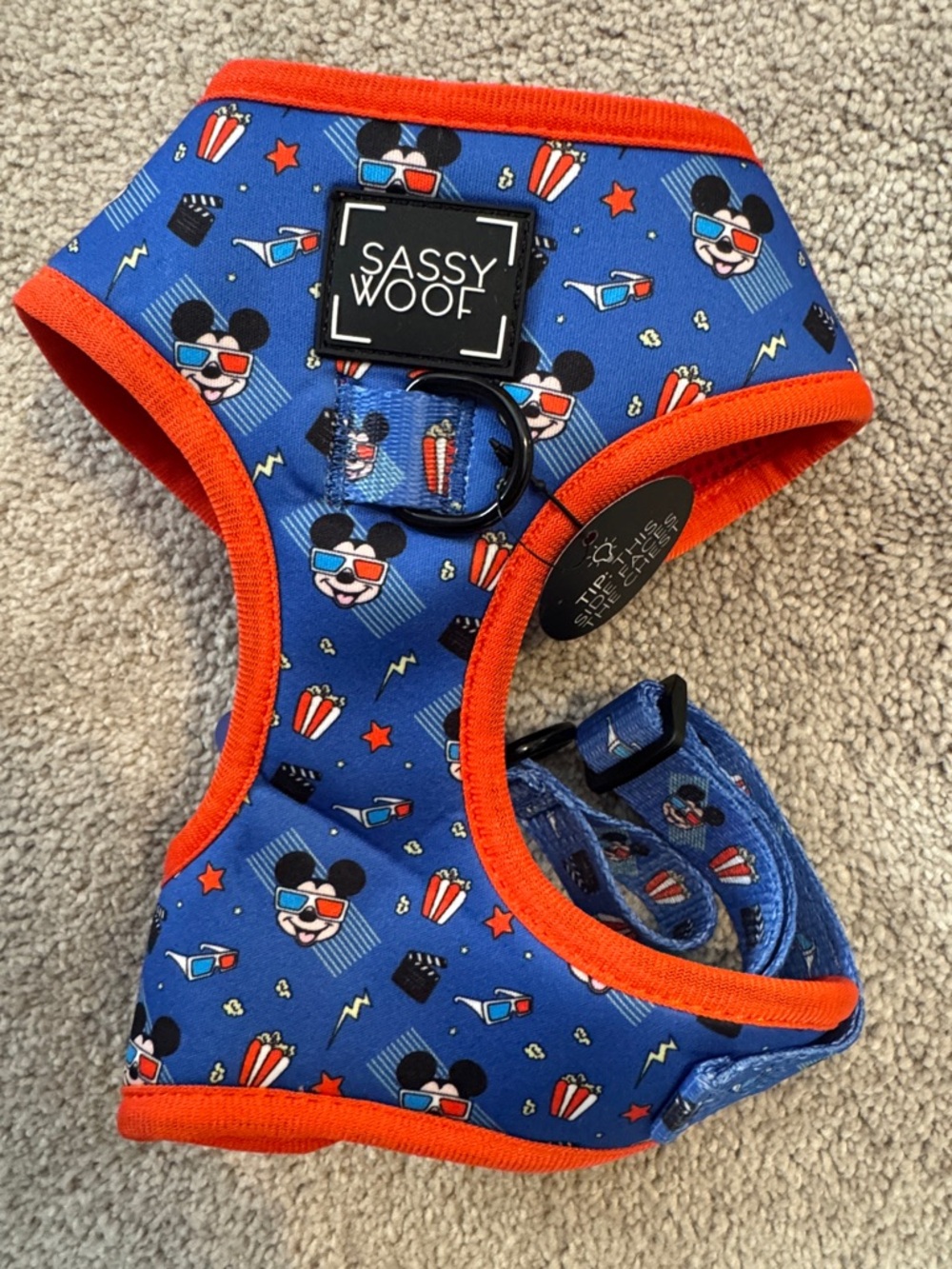 Disney & Sassy Woof Collab Harness
